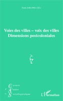 Frank Jablonka | Voies Des Villes - Voix Des Villes | Taschenbuch | FranzöSisch