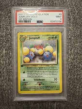 Pokemon 1st Edition Jumpluff Holo 9/64 Neo Revelation PSA 9 MINT  on eBay