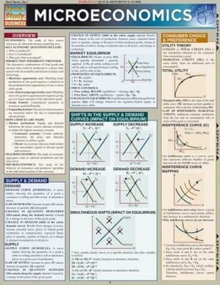 Microeconomics : QuickStudy Laminated Reference Guide John Mijare