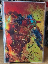 Poohformers Optimus Pooh Homage # 2x Signed Marat & Forney w COA comic cover