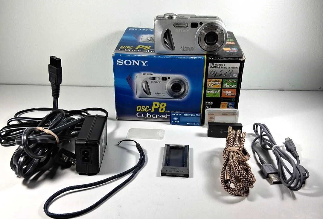 Sony Cyber-shot DSCP8 Digital Cameras for Sale | Shop New & Used