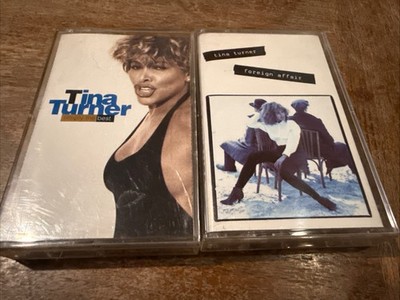 Tina Turner - Foreign Affair (1989) & Simply The Best (1991) Lot Of 2 Cassettes