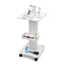 ABS Rolling Cart Beauty SPA Trolley Holder Storage For Beauty Salon Tools Stand