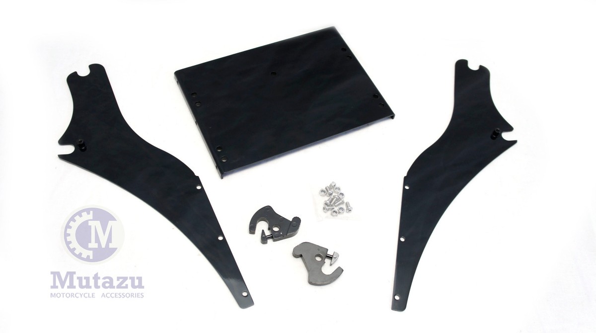 Two-Up Tour Pack Mount Fits for Harley M8 Low Rider/ S/ ST, Sport Glide