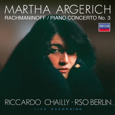 Rachmaninoff Piano Concerto No.3 MARTHA ARGERICH Decca Analogphonic 180g LP New