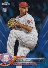 2018 Topps Chrome Baseball Part 4 Refractor Parallel Cards