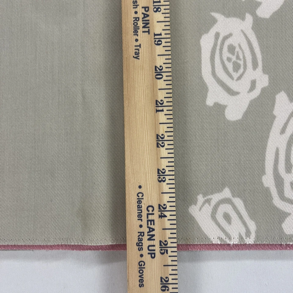 WINDSOR SMITH Kraven 6 Kur Kur 25” x 25" Acrylic Fabric Sample Turtle Print USA - Image 3 of 4