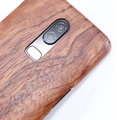 For OnePlus 6T 7T 7 9 Pro walnut Enony Wood Rosewood Wooden Slim Back Case Cover - Picture 11 of 24