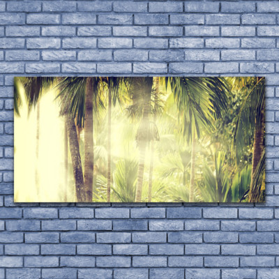 Acrylglasbilder Wandbilder aus Plexiglas  140x70 Wald Natur