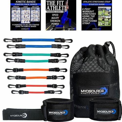 Original Kinetic Bands Lower Body Leg Resistance Bands Sports & Fitness Training - Picture 2 of 24