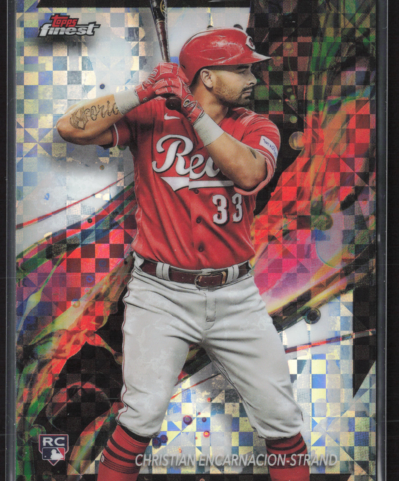2024 Topps Finest Christian Encarnacion-Strand 4 RC Xfractor | Cincinnati Reds
