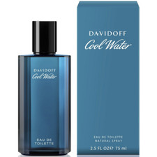 Davidoff Cool Water Eau de Toilette Uomo 75ml Vapo – Profumo Originale EDT Spray