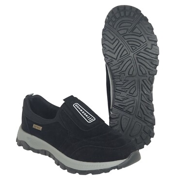 Outdoor Sport Women's Size 10 Black & Gray Walking Hiking Slip On Shoes