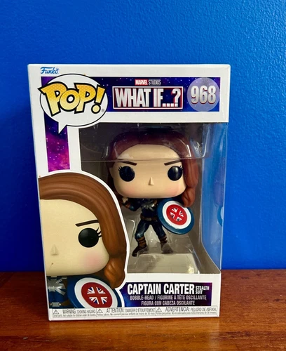 Funko POP  Marvel What If...? Captain Carter 968 *SEALED*