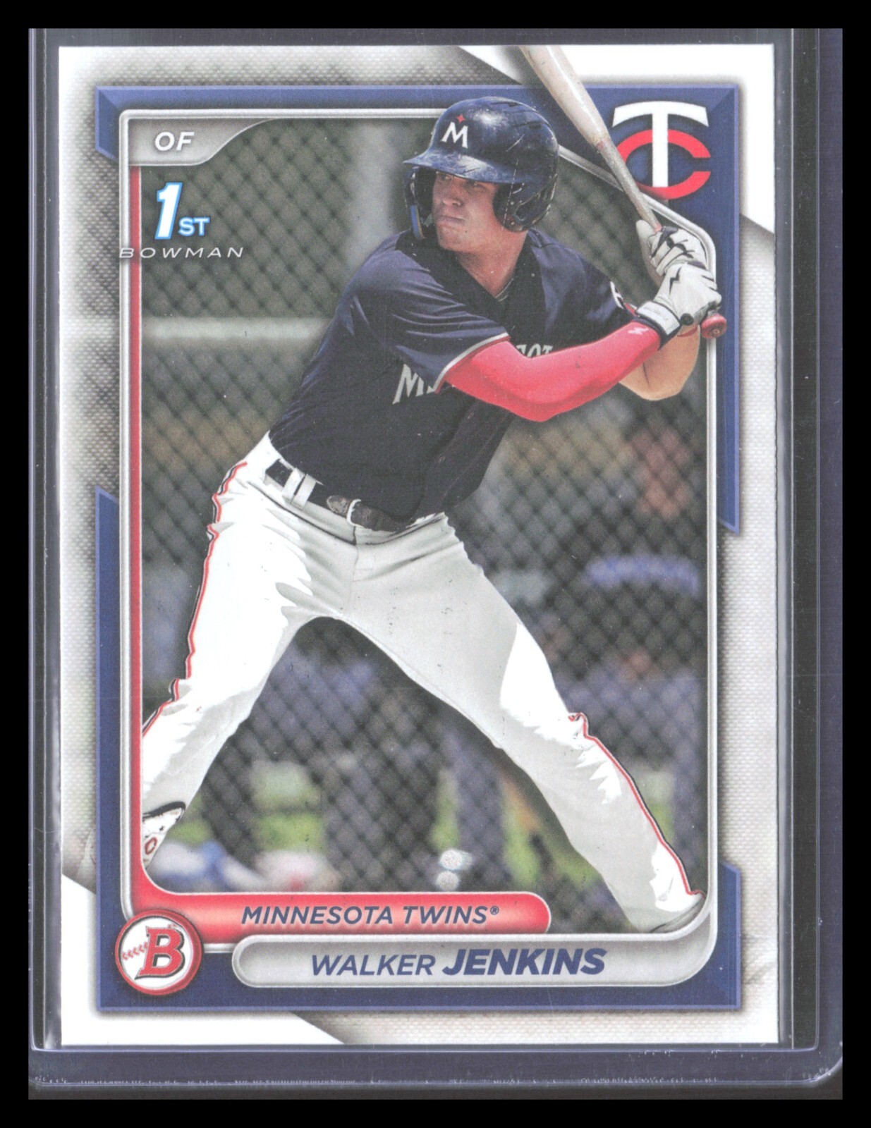 2024 Bowman WALKER JENKINS Paper #BP-43 1st Prospects Minnesota Twins ASOB