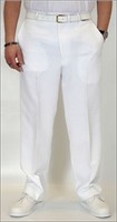 Emsmorn Bowls Bowlswear Clothing - Mw-trw Mens White Trousers Emsmorn Bowls Bowlswear Clothing - Mw-trw Mens White Trousers