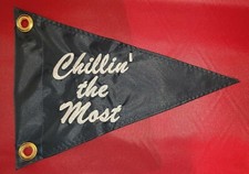 Custom Triangle CHILLIN THE MOST Safety FLAG ATV Golf Cart UTV Trike