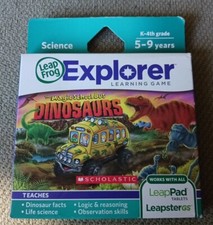 LeapFrog LeapPad Explorer: The Magic School Bus - Dinosaurs NIB