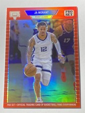 JA MORANT 2024 Leaf Pro Set Metal Limited Edition #PSG98 Red 74/89 (F4)