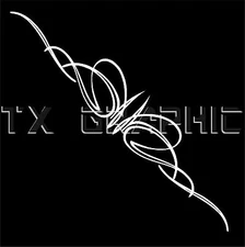 PINSTRIPE VINYL DECAL DECORATION STICKER PINSTRIPING WINDOW CAR TRUCK GRAPHIC #3