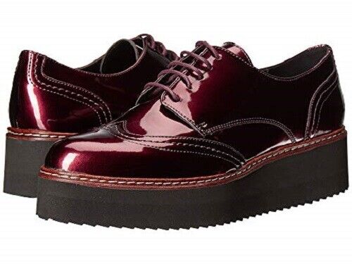 Shellys London Tommy Burgundy Lace Up 