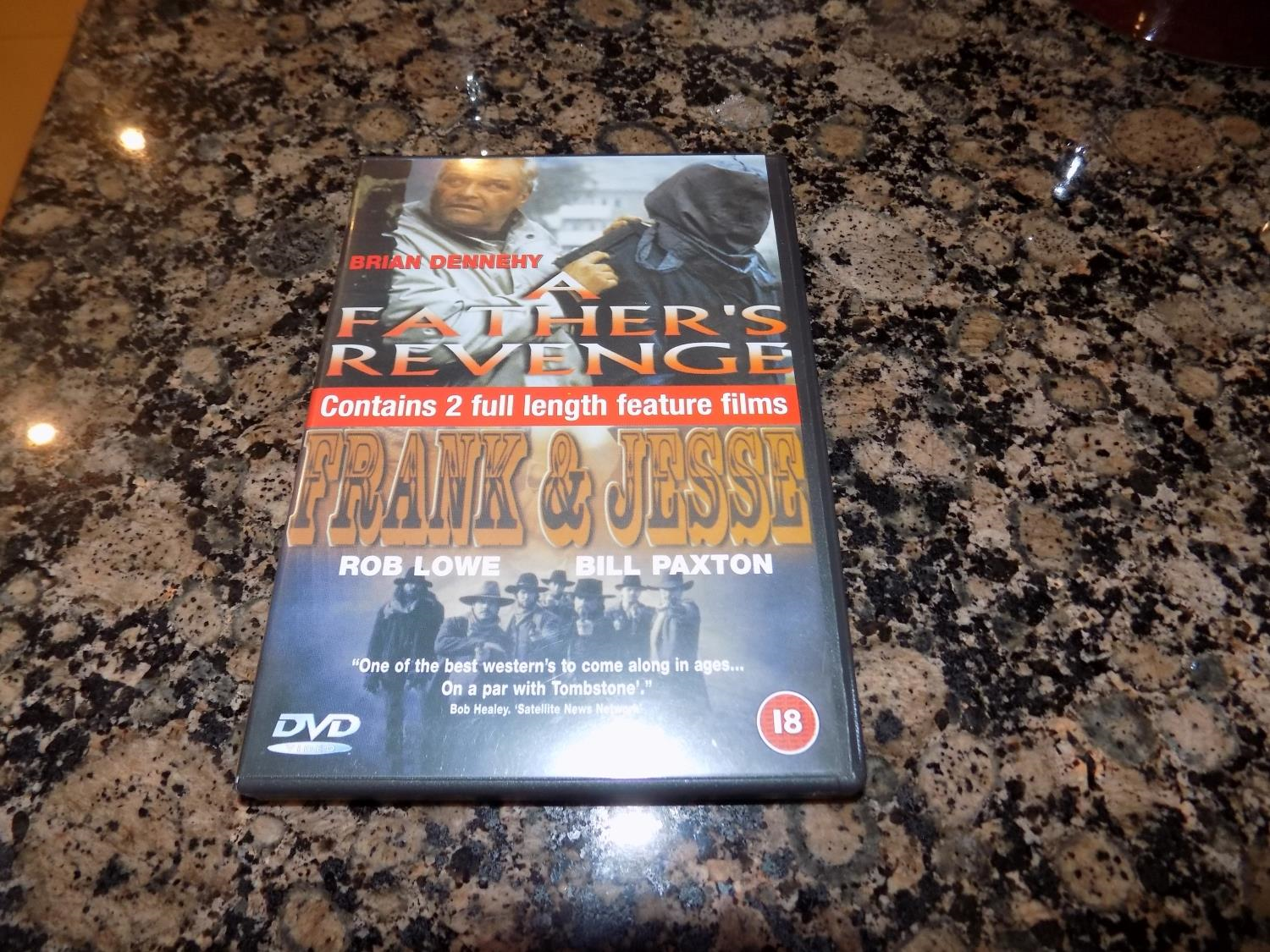 A FATHER'S REVENGE - FRANK & JESSIE DVD FREE SHIPPING