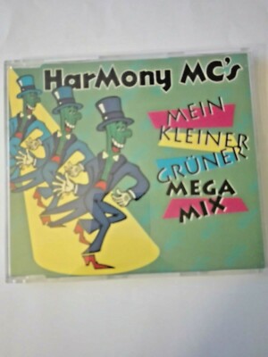 HARMONY MC's  - Mein kleiner Grüner Megamix; CD Maxi Single ; sehr gut
