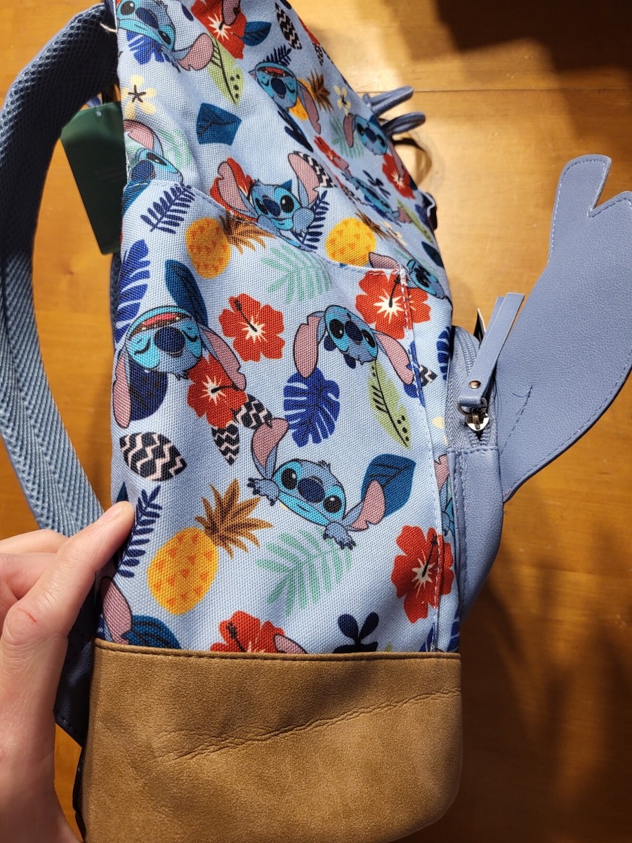 Disney Lilo & Stitch Tropical Slouch 3D Ears Backpack  display picture 3