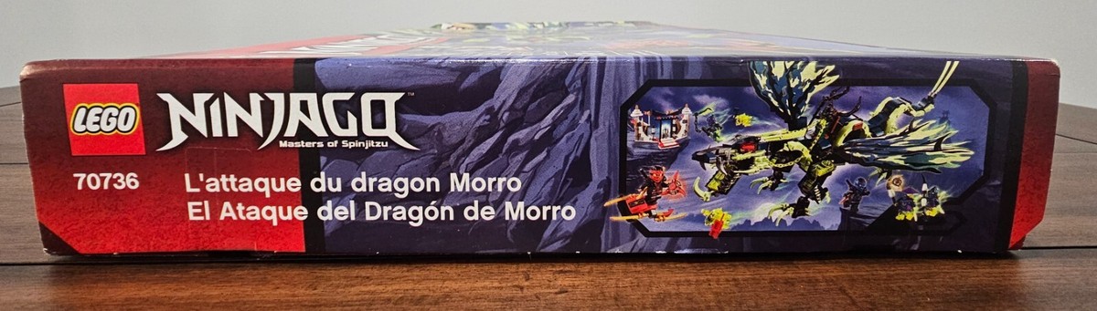 LEGO NINJAGO: Attack of the Morro Dragon (70736) 658 Pieces | eBay