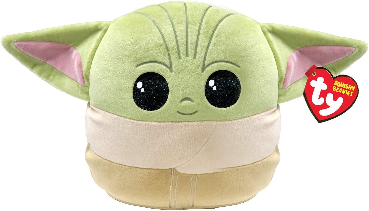 Ty Star Wars Grogu Squish-A-Boo 10 дюймов Лицензионная мягкая шапочка для малышей Мягкая Pl 6290₽