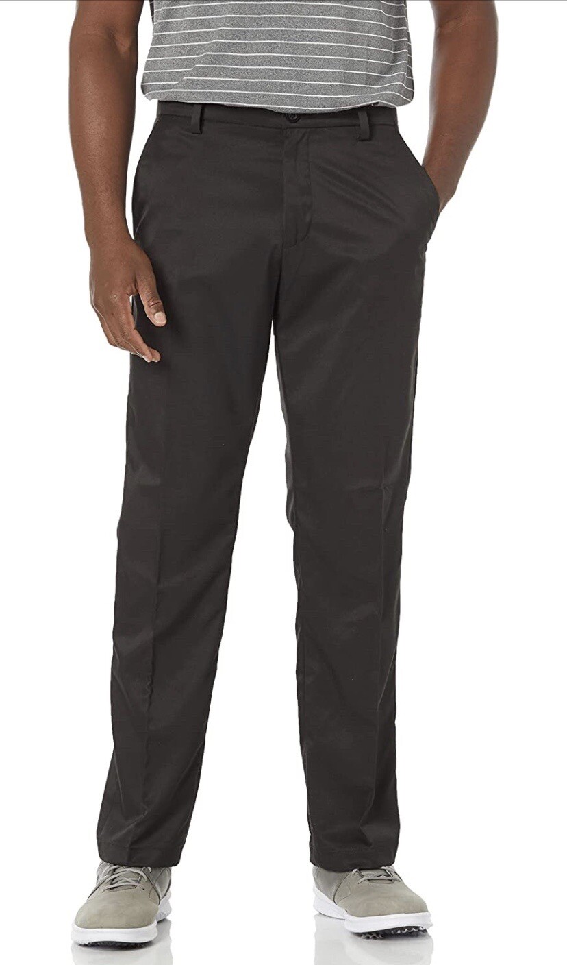 Amazon Essentials Men's ClassicFit Stretch Golf Pant 42W x 32L Black