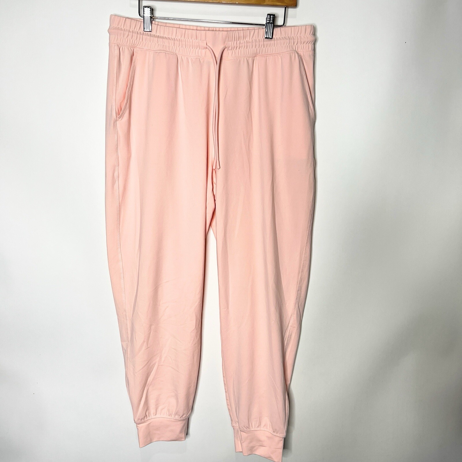 Fabletics High-Waisted Performance Jogger Pants PT2354755 Pink Women's Size XL