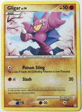 POKEMON GLIGAR lv.14 95/146 D&P LEGENDS AWAKENED COMMON NEAR MINT on eBay