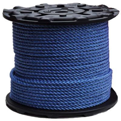 ALL GEAR AG3STP12150B Husky III Rope 3-Strand Twisted Poly 1/2 in. X ...