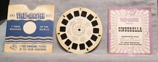 1946 View-Master Fairy Tales Cinderella and Glass Slipper Reel FT5 w/ Booklet