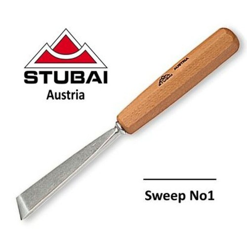 Outil De Sculpture En Bois Gouge À Balai Incliné No1 Stubai 12Mm ...