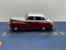 Daimler Conquest Saloon MKII Silver/ Maroon; 1/43 Scale Model J & M Classics 474