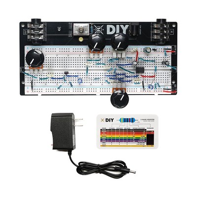 Coppersound-Pedale zum Selbermachen Cir-Kit Komponenten und Breadboard-Paket (3 Band EQ)