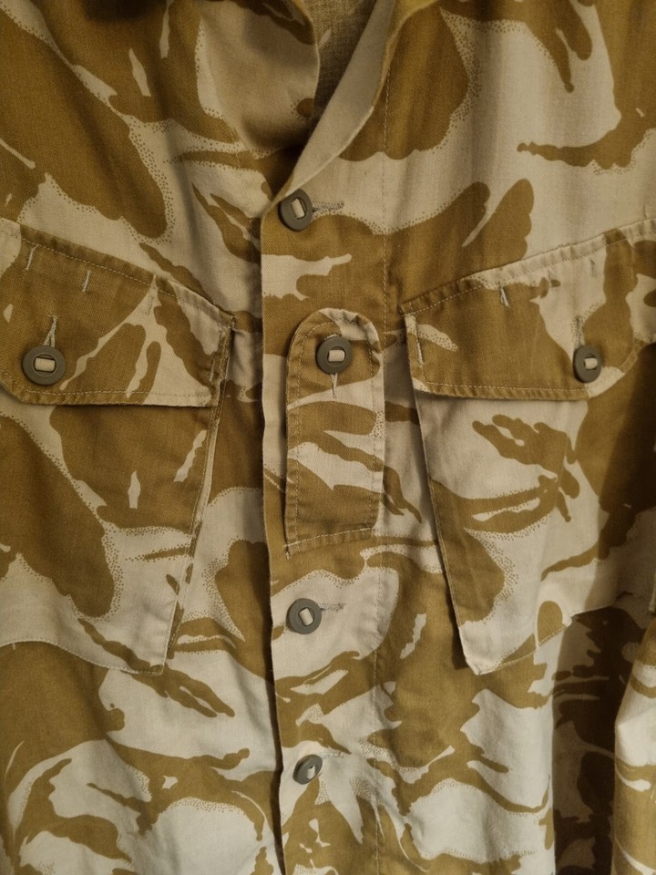 Royal Marines Commando Desert Lightweight Combat Smock Jacket, w ...