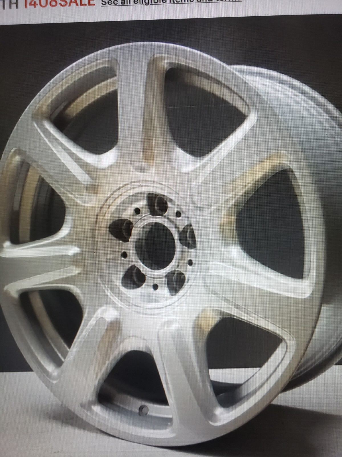 20" ROLLS ROYCE FACTORY GHOST DAWN WRAITH  WHEEL SHOWN PAINTED CAN BE PLATED