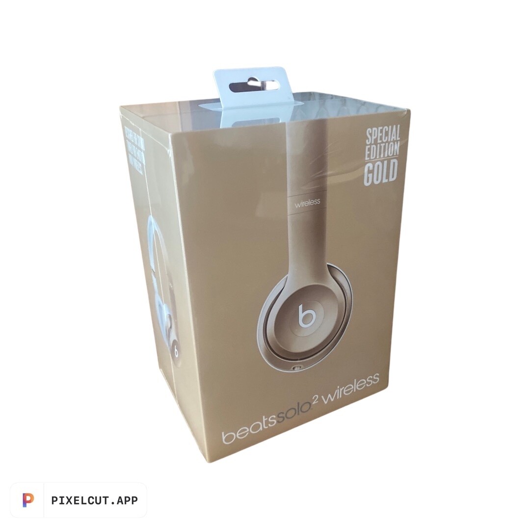 Unopened Beats by Dr. Dre Solo Wireless Over the Ear Headphones Gold  Edition eBay