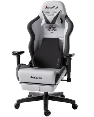 AutoFull Gaming Chair PC Chair with Ergonomics Lumbar Support, Racing Style P...