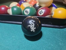 Chicago White Sox MLB Billiard Ball Cue/8 Bal...