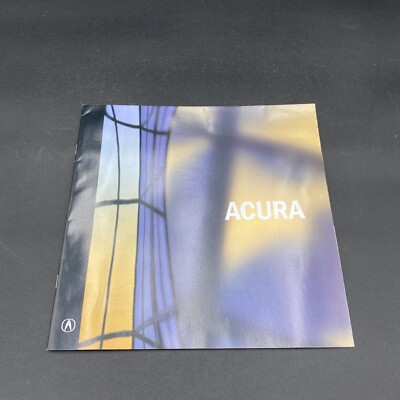 2000 Acura MDX Touring Integra CS-R Type S Sales Advertising Brochure Catalog