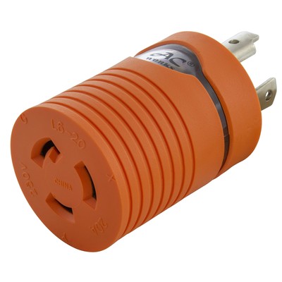 [ADL630L620] Plug Adapter L6-30P 30Amp 250Volt Male Plug to L6-20R 20Amp 250V...