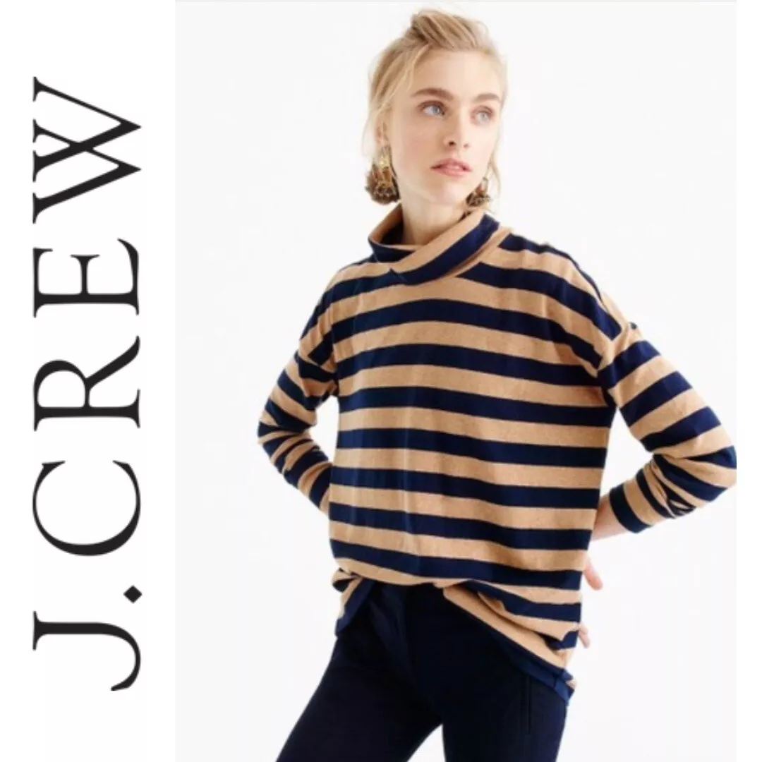 J crew striped tops