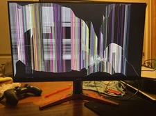 Cracked Acer Monitor 165 Hz 23.8 In