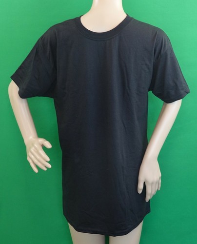 HANES black crew neck short sleeve 