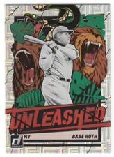 Babe Ruth 2021 Donruss Unleashed Vector #3 Yankees