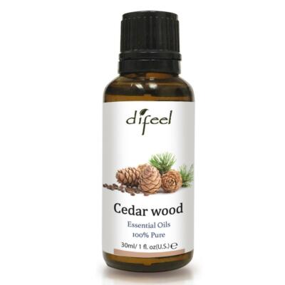 Difeel Essential Oil 100% Pure Cedar Wood 1 oz.